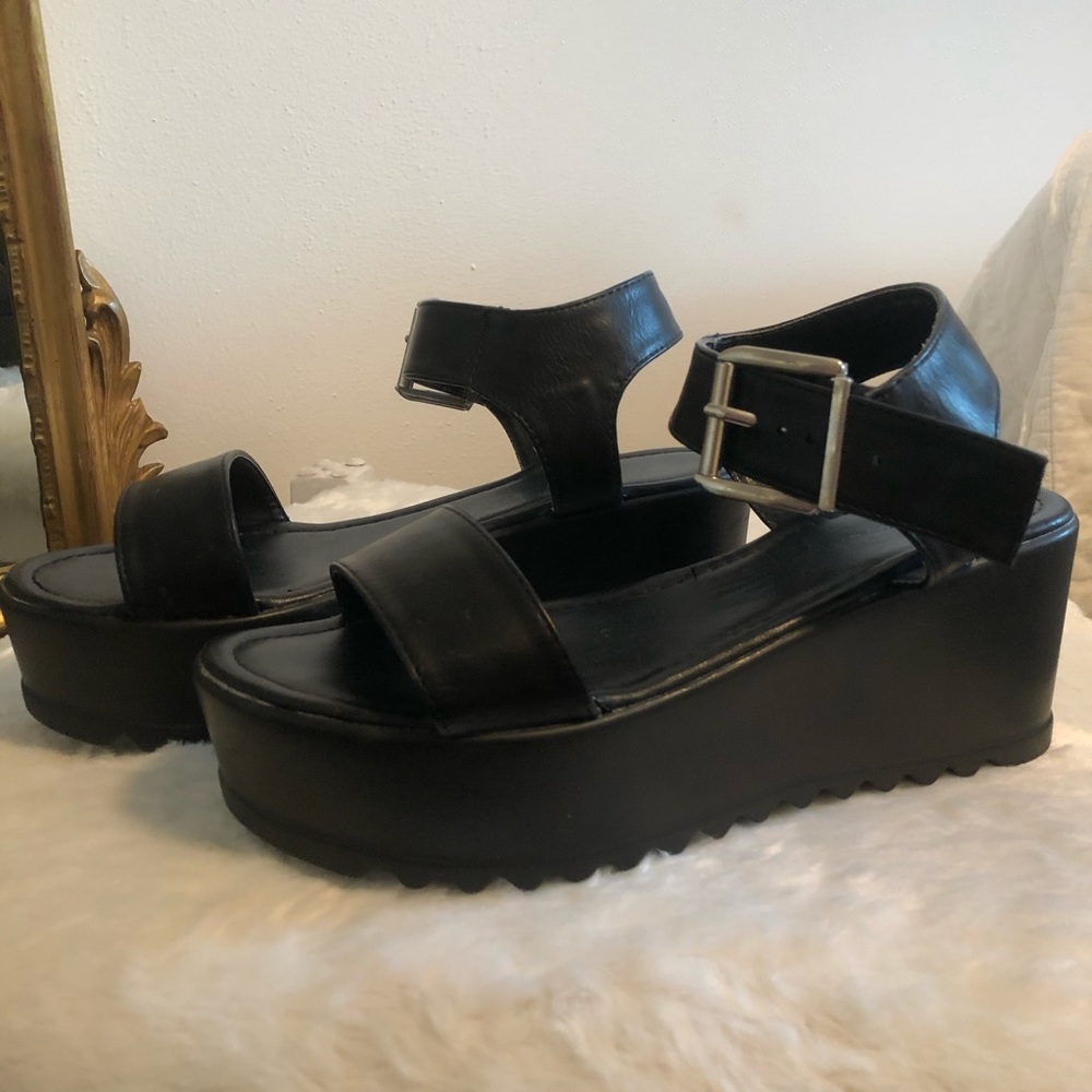 SOLD platform sandals